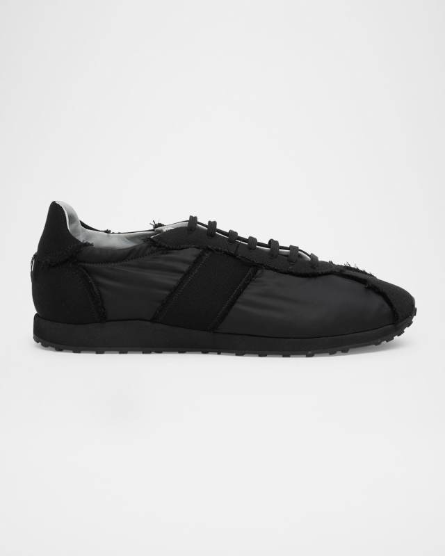 Mica Distressed Lace-Up Sneakers